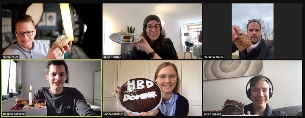 Das Frontend des required-Team.